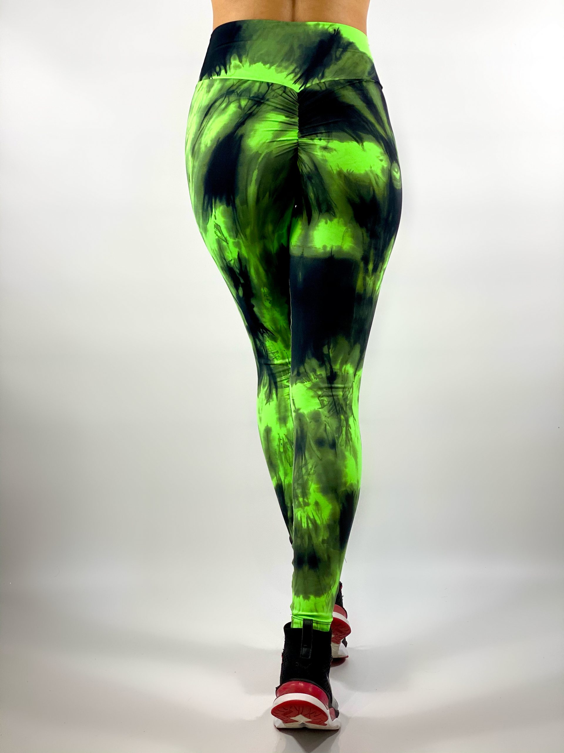 Leggings sin costuras PUSH UP MAX K001 verde MITARE Tamaño M Color Verde